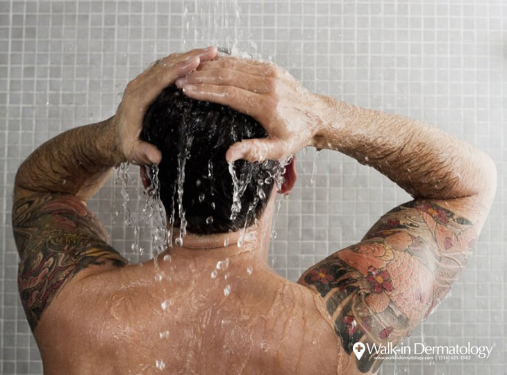 Showering in the Summer and Winter